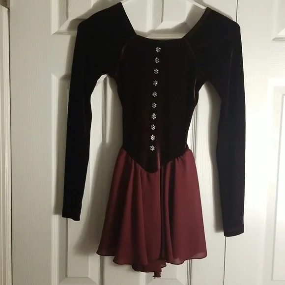 ⛸Figure Skating Dress (XS) - Picture 1 of 5